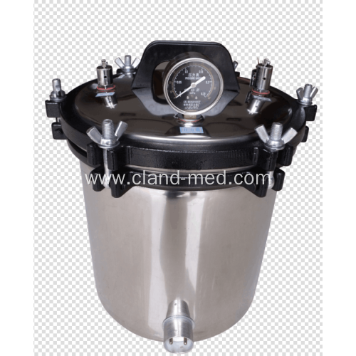 Portable Stainless Steel Pressure Steam Sterilizer Equipment